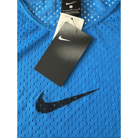 Nike Dri-Fit Park Mesh Soccer Bib Adult Unisex Blue CW3845-406 Size Large NWT - Picture 6 of 10